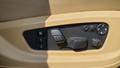 View of control buttons for electric seat adjustment