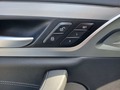 View of control buttons for electric seat adjustment