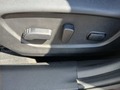 View of control buttons for electric seat adjustment