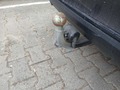 View of trailer tow-bar hitch