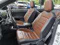 View of front seats