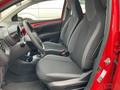 View of front seats