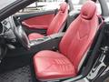 View of front seats