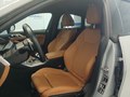 View of front seats