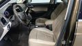 View of front seats