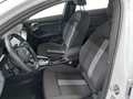 View of front seats