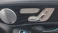 View of control buttons for electric seat adjustment