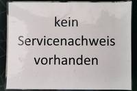 Doklad o servisu