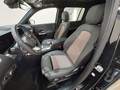View of front seats