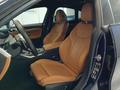 View of front seats