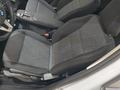 View of front seats