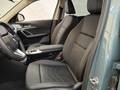 View of front seats