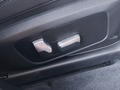View of control buttons for electric seat adjustment