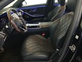 View of front seats