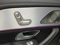 View of control buttons for electric rear seat adjustment