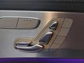 View of control buttons for electric seat adjustment