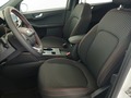 View of front seats