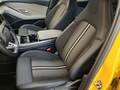 View of front seats