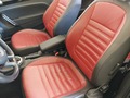 View of front seats