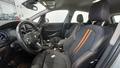 View of front seats