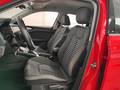 View of front seats