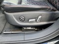 View of control buttons for electric seat adjustment
