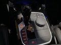 View of centre console