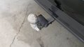 View of trailer tow-bar hitch