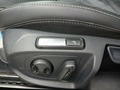 View of control buttons for electric seat adjustment