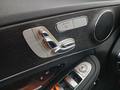 View of control buttons for electric seat adjustment
