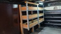 Vue du système de rangement dans la soute