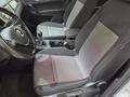 View of front seats