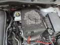 View of engine compartment