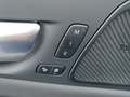 View of control buttons for electric seat adjustment