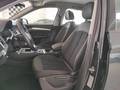 View of front seats