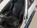 View of front seats