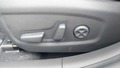 View of control buttons for electric seat adjustment
