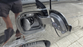 View of fittings for electric vehicle