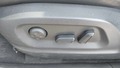 View of control buttons for electric seat adjustment