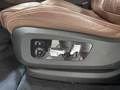 View of control buttons for electric seat adjustment