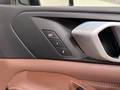 View of control buttons for electric seat adjustment