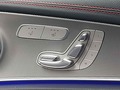Vue des boutons de commande des sièges électriques