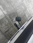View of trailer tow-bar hitch