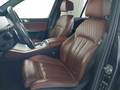 View of front seats