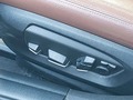 View of control buttons for electric seat adjustment