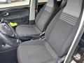 View of front seats