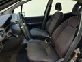 View of front seats