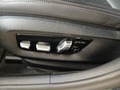 View of control buttons for electric seat adjustment