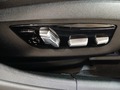 View of control buttons for electric seat adjustment