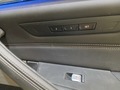 View of control buttons for electric seat adjustment